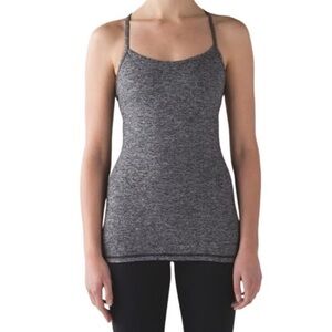 Women's Gray Spaghetti Strap Top